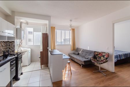 Sala de apartamento para alugar com 1 quarto, 35m² em Cambuci, São Paulo