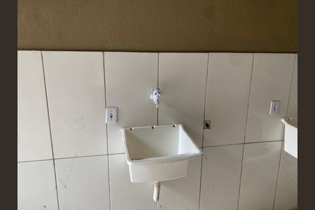 Área de serviço de kitnet/studio para alugar com 1 quarto, 30m² em Cidade Nova, Rio de Janeiro