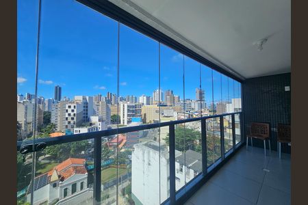 varanda de apartamento para alugar com 1 quarto, 36m² em Barra, Salvador