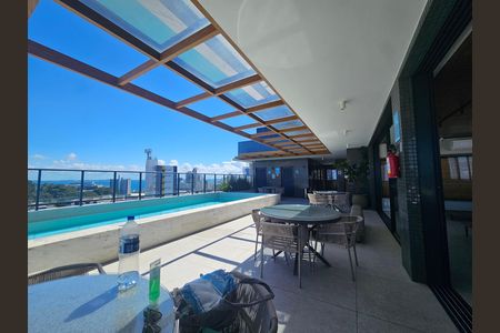 piscina rooftop  de apartamento para alugar com 1 quarto, 36m² em Barra, Salvador