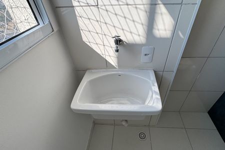 Área de Serviço de apartamento para alugar com 2 quartos, 54m² em Cooperativa, São Bernardo do Campo