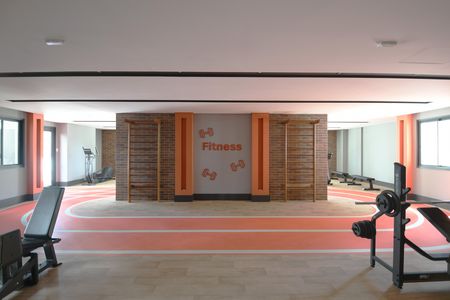 Área comum - Academia de kitnet/studio para alugar com 1 quarto, 45m² em Centro, Campinas