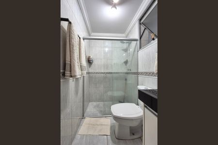 Banheiro de apartamento à venda com 2 quartos, 56m² em Jardim Pauliceia, Campinas