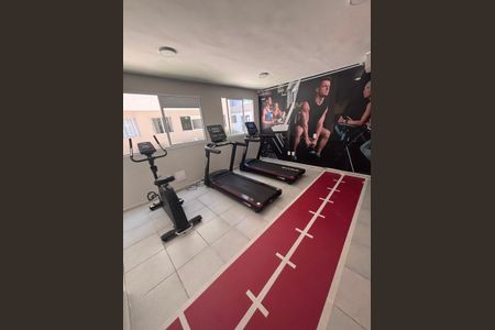 Área comum -  Academia de apartamento para alugar com 1 quarto, 33m² em Quinta da Paineira, São Paulo
