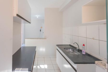 Cozinha de apartamento para alugar com 2 quartos, 45m² em Jardim Itatiaia, Campinas