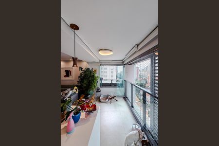 Varanda da Sala de apartamento à venda com 2 quartos, 90m² em Vila Mariana, São Paulo