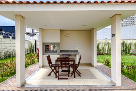 Área comum - Churrasqueira de apartamento para alugar com 1 quarto, 30m² em Belenzinho, São Paulo
