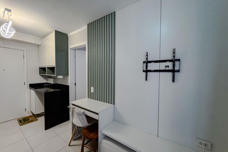 Sala de apartamento para alugar com 1 quarto, 30m² em Belenzinho, São Paulo