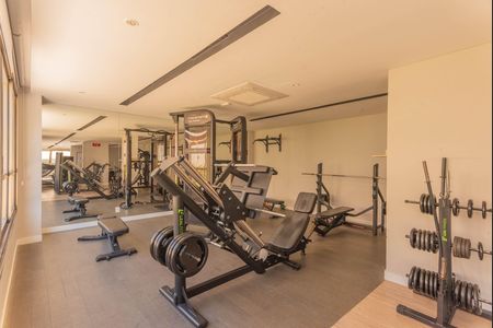Área comum - Academia de apartamento para alugar com 2 quartos, 64m² em Vila Itapura, Campinas