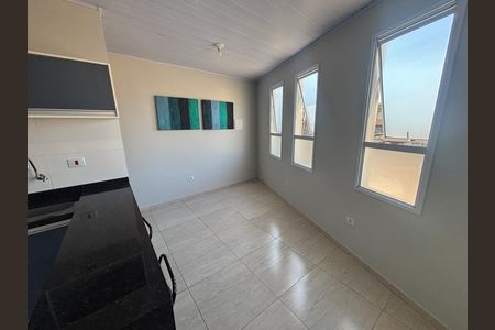 Sala/quarto de kitnet/studio para alugar com 1 quarto, 20m² em Colônia, Ribeirão Pires
