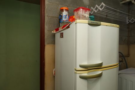 Cozinha de apartamento à venda com 2 quartos, 43m² em Vila Jacuí, São Paulo