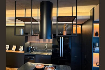 Cozinha de apartamento para alugar com 1 quarto, 64m² em Cidade Monções, São Paulo
