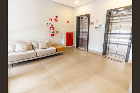 Área comum - Hall de apartamento para alugar com 1 quarto, 21m² em Belenzinho, São Paulo