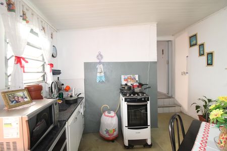 Cozinha de casa à venda com 3 quartos, 96m² em Gleba do Pêssego, São Paulo