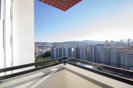 Varanda da Sala de apartamento à venda com 2 quartos, 53m² em Vila Palmeiras, São Paulo