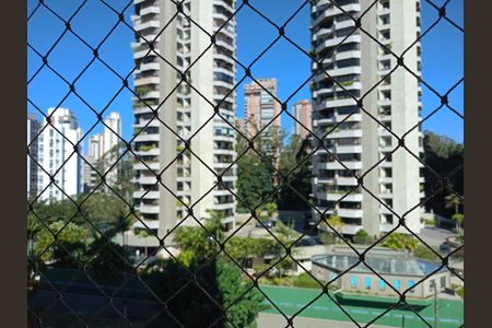 Vista varanda Sala de apartamento à venda com 2 quartos, 57m² em Paraíso do Morumbi, São Paulo