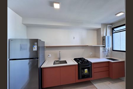 Apartamento para alugar com 47m², 1 quarto e 1 vaga Apartamento para alugar com 47m², 1 quarto e 1 vagaCozinha e Área de Serviço