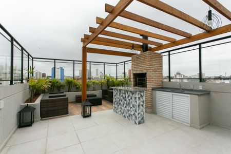 Área comum - Churrasqueira de kitnet/studio para alugar com 1 quarto, 28m² em Penha de França, São Paulo
