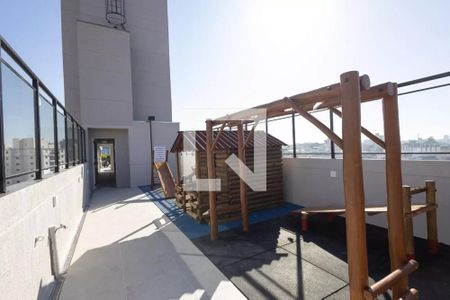 Área comum - Playground de kitnet/studio para alugar com 1 quarto, 28m² em Penha de França, São Paulo