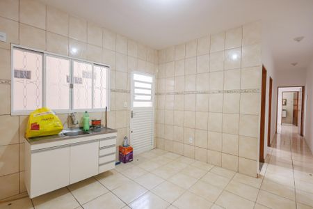 Cozinha de casa para alugar com 2 quartos, 125m² em Cecap, Taubaté