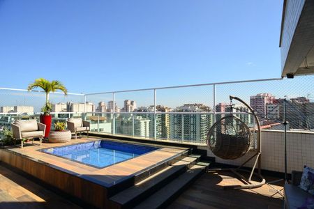 Cobertura - Piscina de apartamento para alugar com 3 quartos, 250m² em Barra da Tijuca, Rio de Janeiro