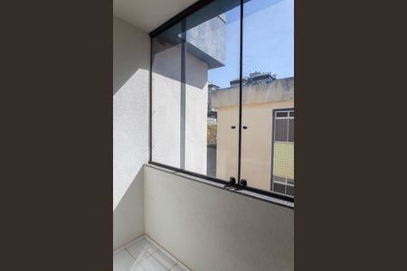 Varanda da Sala de apartamento à venda com 2 quartos, 60m² em Buritis, Belo Horizonte