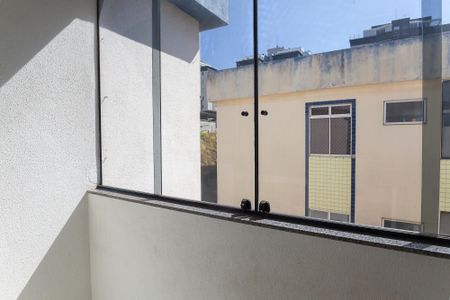 Varanda da Sala de apartamento à venda com 2 quartos, 60m² em Buritis, Belo Horizonte
