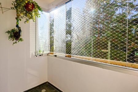 Varanda de apartamento à venda com 2 quartos, 70m² em Super Quadra Morumbi, São Paulo