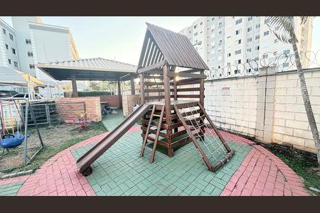 Área externa de apartamento à venda com 2 quartos, 55m² em Planalto, Belo Horizonte