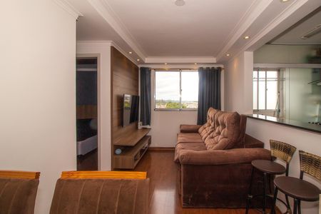 Sala de casa de condomínio à venda com 2 quartos, 49m² em Jardim Lallo, São Paulo