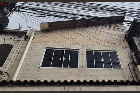 Fachada de casa para alugar com 3 quartos, 115m² em Vila Aurea (Vicente de Carvalho), Guarujá