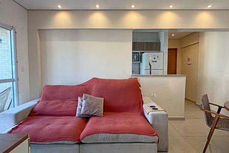 Sala de apartamento para alugar com 2 quartos, 58m² em Garagem, Santos