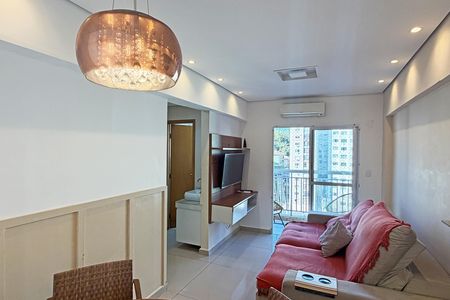 Sala de apartamento para alugar com 2 quartos, 58m² em Garagem, Santos