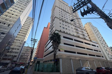 Fachada de apartamento para alugar com 2 quartos, 58m² em Garagem, Santos