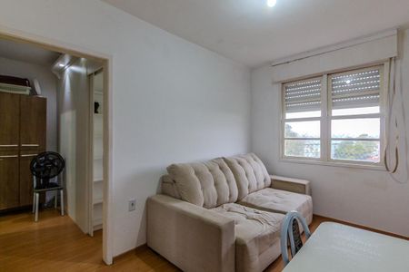 Sala de apartamento à venda com 1 quarto, 41m² em Cristal, Porto Alegre