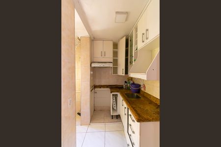 Cozinha de apartamento à venda com 2 quartos, 44m² em Jardim Dona Sinha, São Paulo