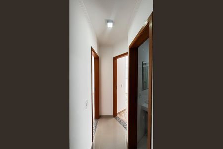 Corredor de apartamento à venda com 2 quartos, 49m² em Parque João Ramalho, Santo André