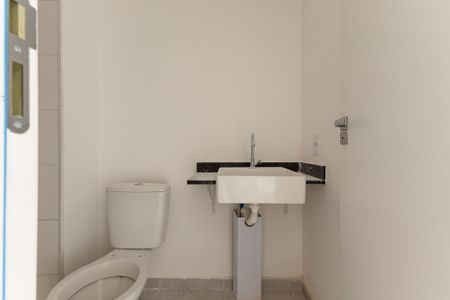 Banheiro de kitnet/studio à venda com 1 quarto, 25m² em Vila Olímpia, São Paulo