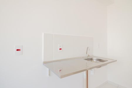 Cozinha de kitnet/studio à venda com 1 quarto, 16m² em Tatuapé, São Paulo