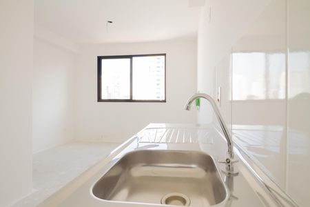 Cozinha de kitnet/studio à venda com 1 quarto, 16m² em Tatuapé, São Paulo