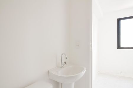 Banheiro de kitnet/studio à venda com 1 quarto, 16m² em Tatuapé, São Paulo
