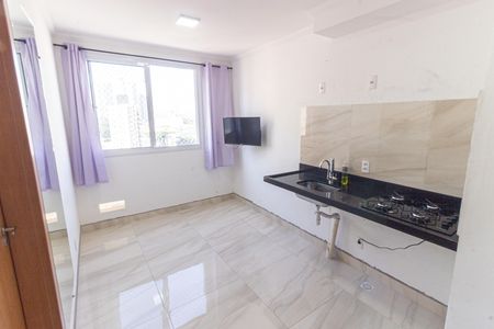 Sala/Cozinha de apartamento para alugar com 1 quarto, 24m² em Belenzinho, São Paulo