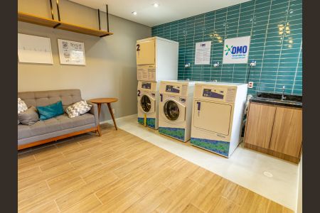 Área comum - Lavanderia de apartamento para alugar com 1 quarto, 24m² em Belenzinho, São Paulo