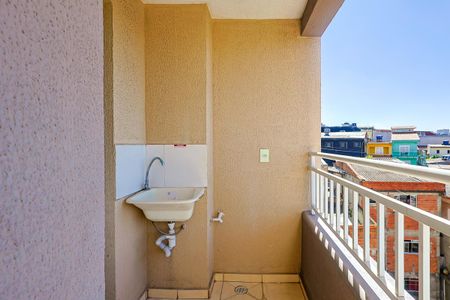 Apartamento à venda com 43m², 2 quartos e 1 vagaVaranda