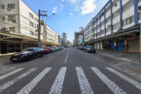 Vista da Rua de kitnet/studio para alugar com 0 quarto, 41m² em Boqueirão, Praia Grande