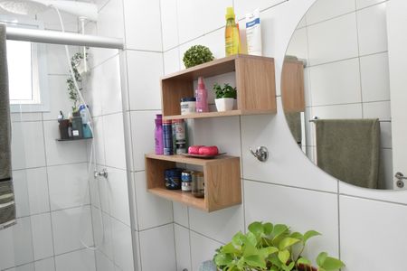 Banheiro Social de apartamento à venda com 2 quartos, 53m² em Parque Centenário, Jundiaí