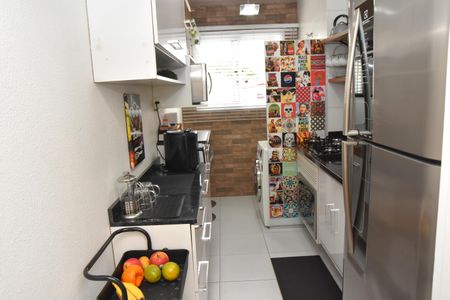 cozinha de apartamento à venda com 2 quartos, 53m² em Parque Centenário, Jundiaí