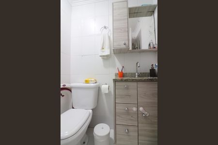 Banheiro Social de apartamento à venda com 2 quartos, 54m² em Paulicéia, São Bernardo do Campo