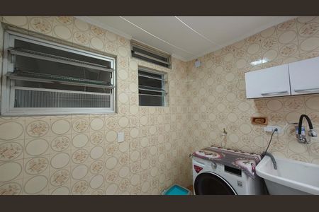 Área de serviço de apartamento à venda com 2 quartos, 77m² em Oswaldo Cruz, São Caetano do Sul