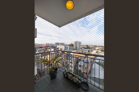 Varanda da Sala de apartamento à venda com 3 quartos, 62m² em Vila Guilherme, São Paulo